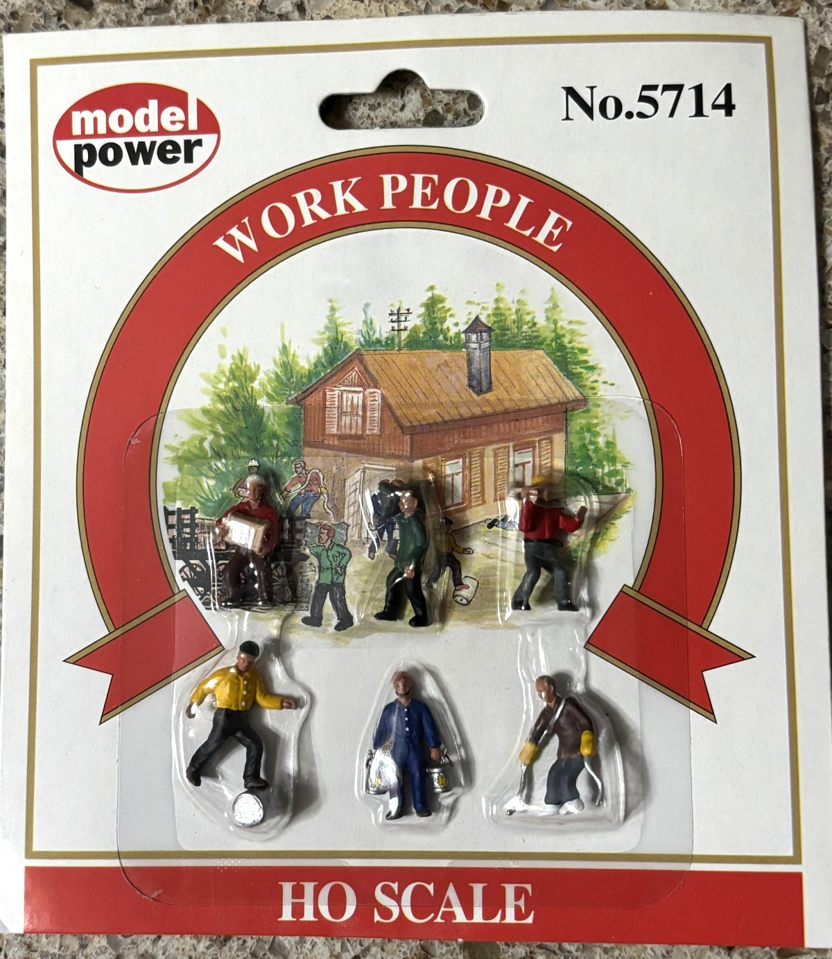 MODEL POWER HO scale 5714 WORK PEOPLE MODEL POWER HO scale 5714 WORK PEOPLE