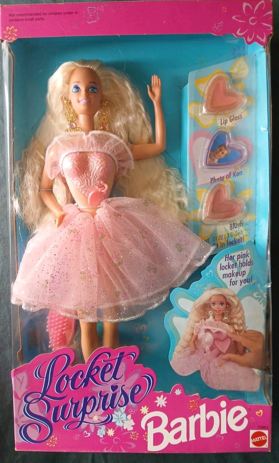 Vintage Locket Surprise Barbie Doll 1993 Mattel NIB Vintage Locket Surprise Barbie Doll 1993 Mattel NIB