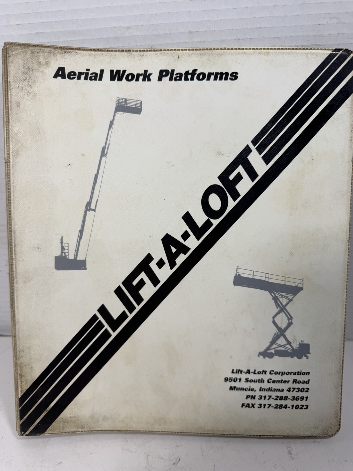 LIFT A LOFT SPS 1500-25 207-P AERIAL LIFT PARTS OPERATION & MAINTENANCE MANUAL