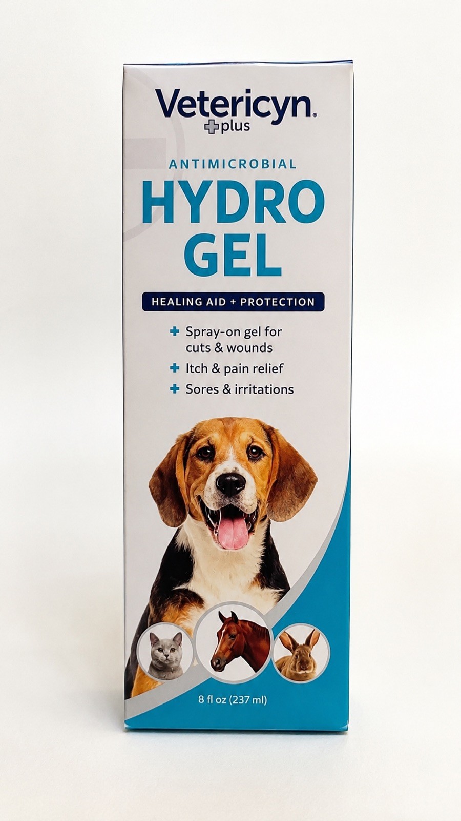 Vetericyn Plus Antimicrobial Pet Wound & Skin Hydrogel, 8 fl. oz EXP 02/2028