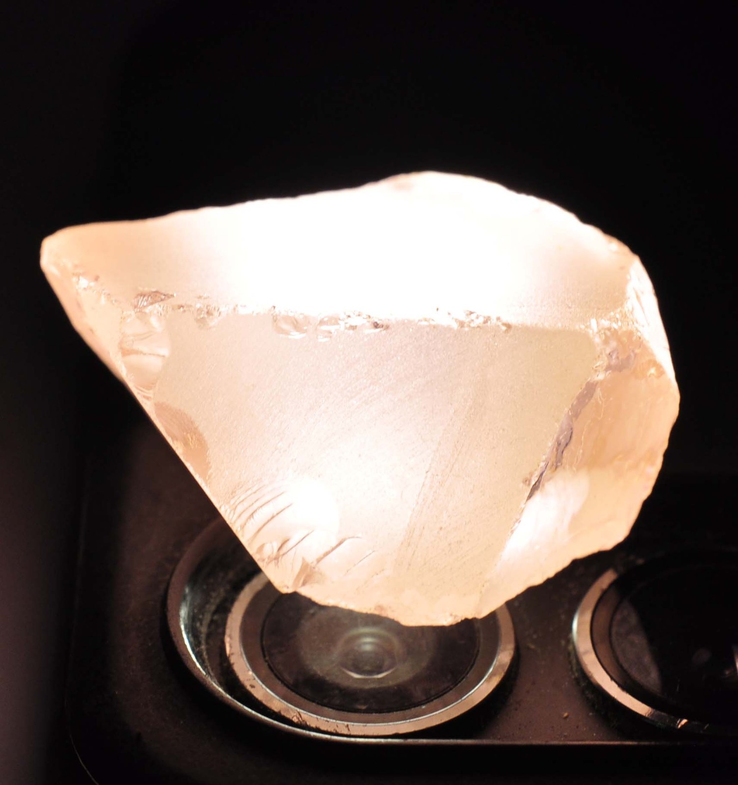 Pink Raw Zircon  131.90 Ct Cambodian Untreated Natural Certified Loose Rough Gem