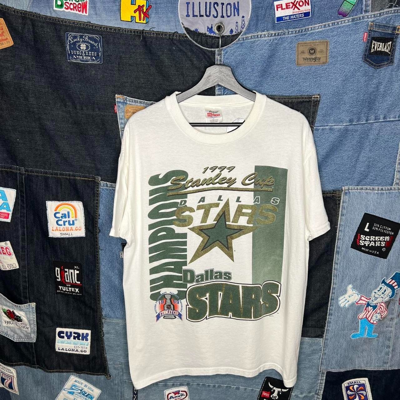 Vintage Dallas Stars Hockey 1999 Champions T Shirt VK03077