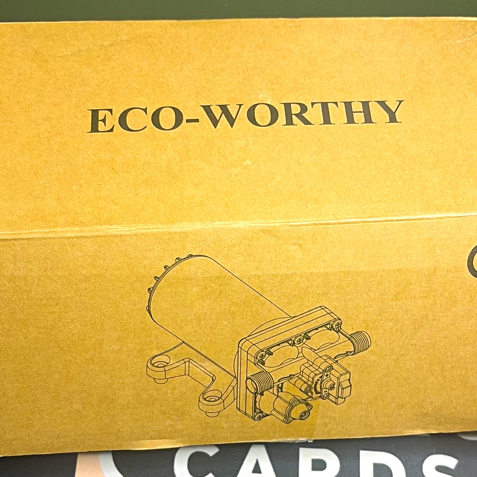 ECO-WORTHY Water Pressure Pump DPHC-T33-110V 50PSI 4.0 GPM Open Box