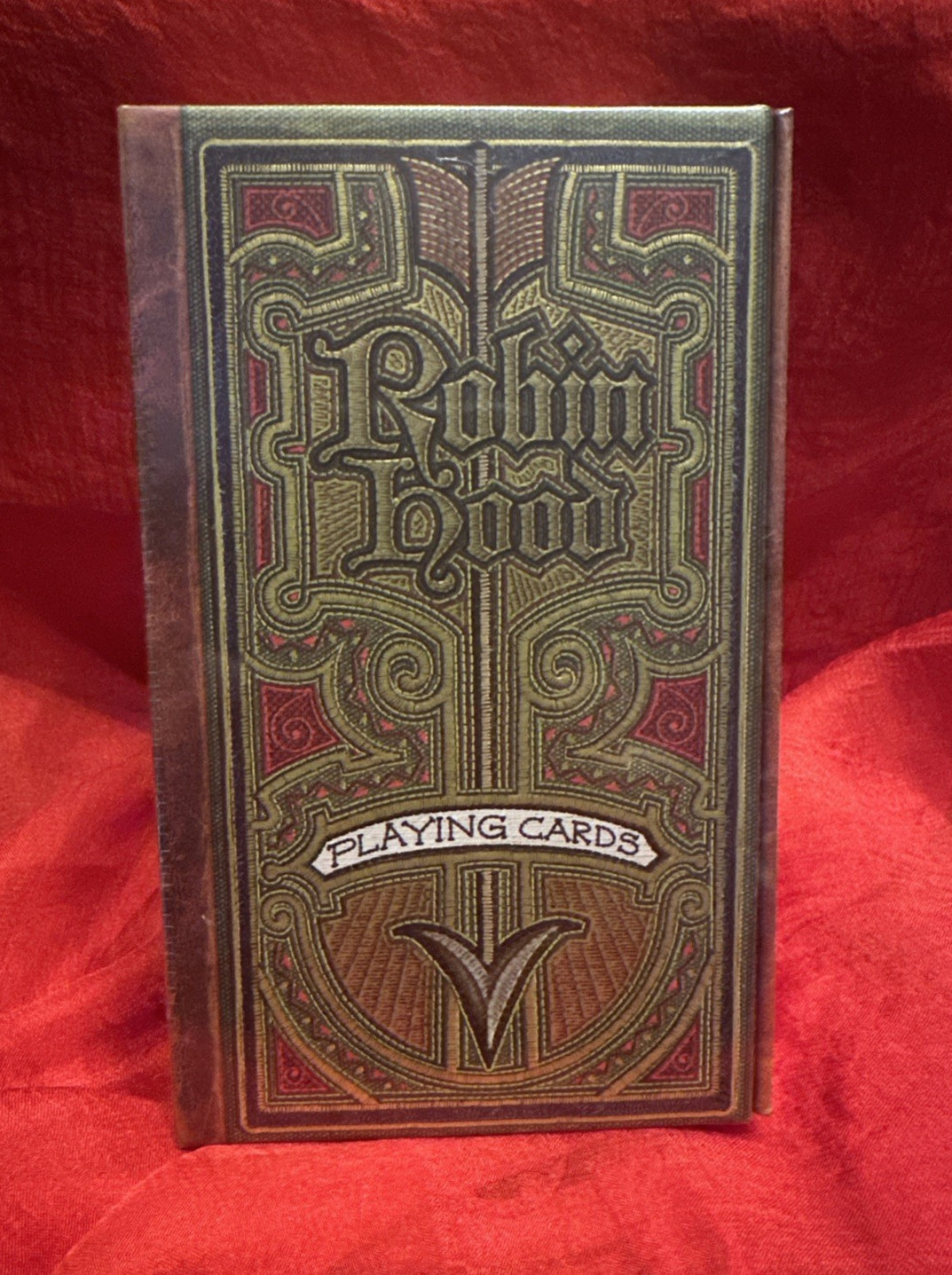 Kings Wild Project Robin Hood Green Gilded XL Long Bow Deluxe Book Box New KWP Kings Wild Project Robin Hood Green Gilded XL Long Bow Deluxe Book Box New KWP