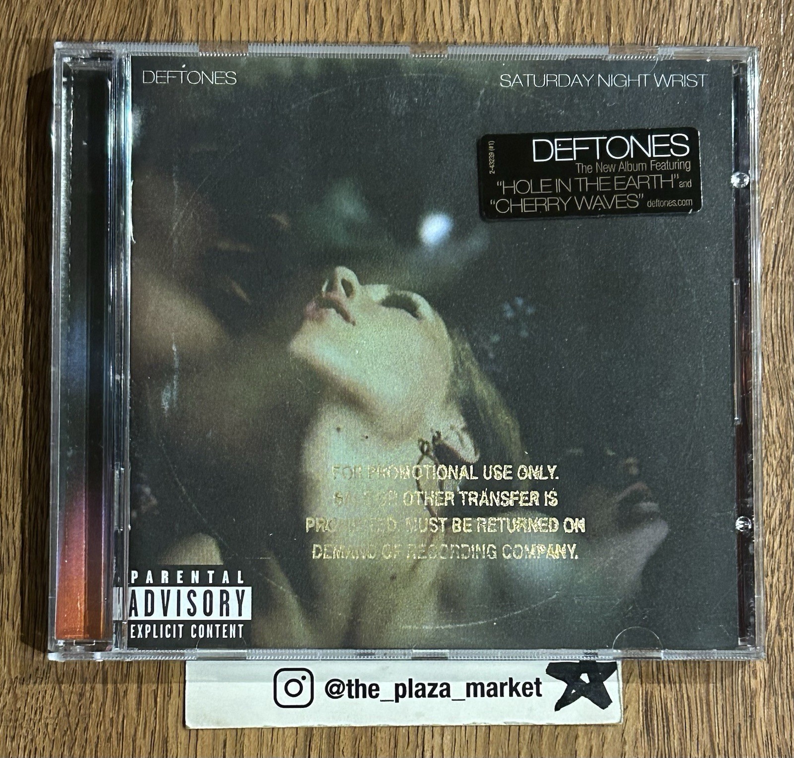 Deftones Promo stamped Saturday Night Wrist CD Rare music official Deftones Promo stamped Saturday Night Wrist CD Rare music official