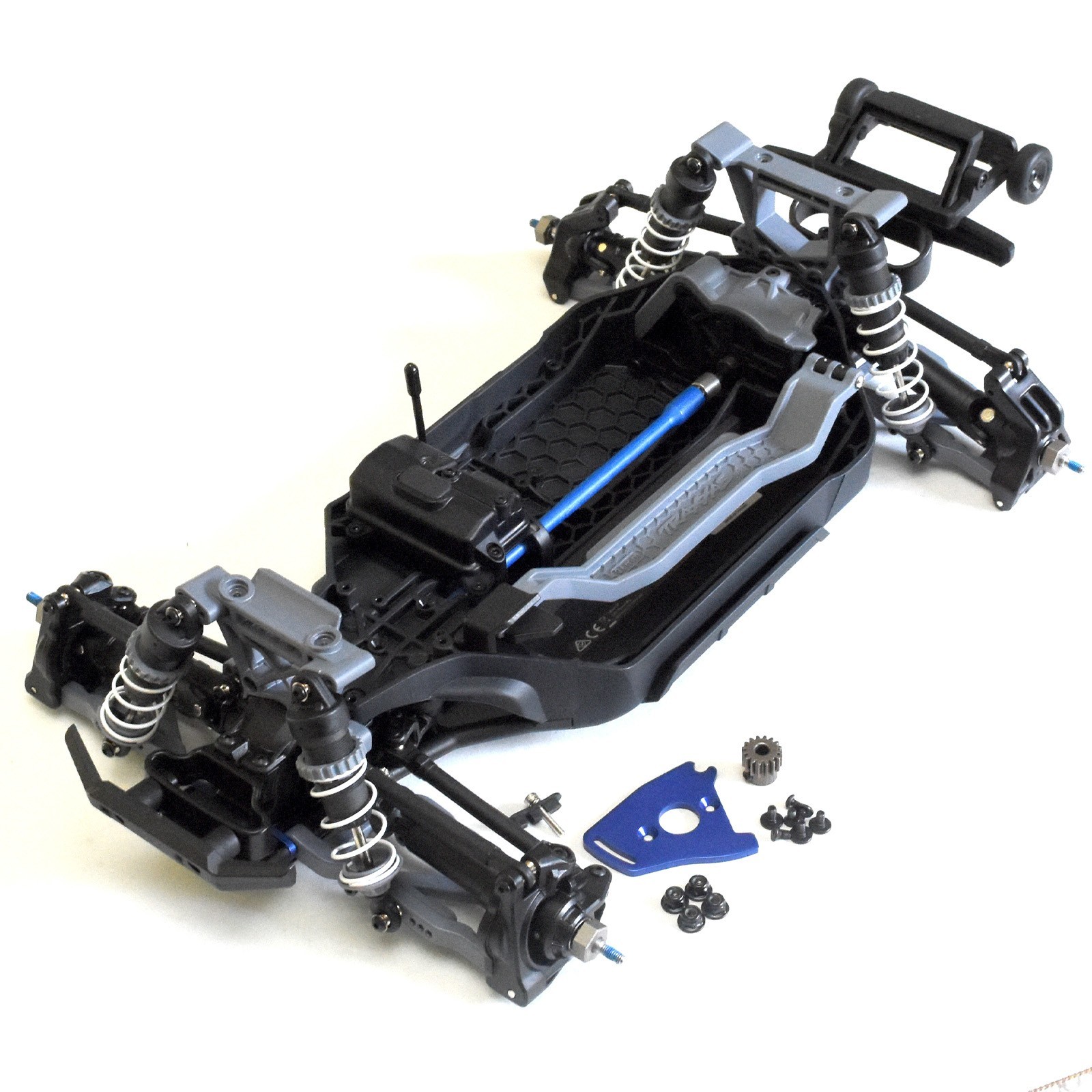 NEW Traxxas Rustler 4x4 Chassis Brushless VX3 Roller/Slider Rolling LCG 4WD VXL
