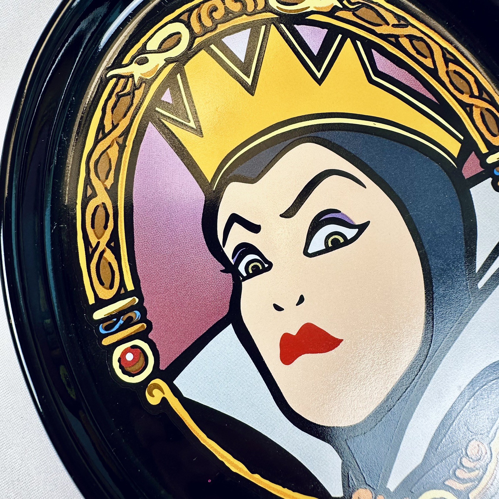 Tokyo Disney Sea Evil Queen Trinket Dish Tray, Japan Theme Park Souvenir NEW