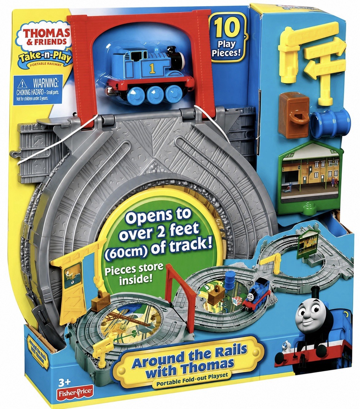 Thomas & Friends Take n Play Around The Rails With Thomas—Fold-out Playset 2012