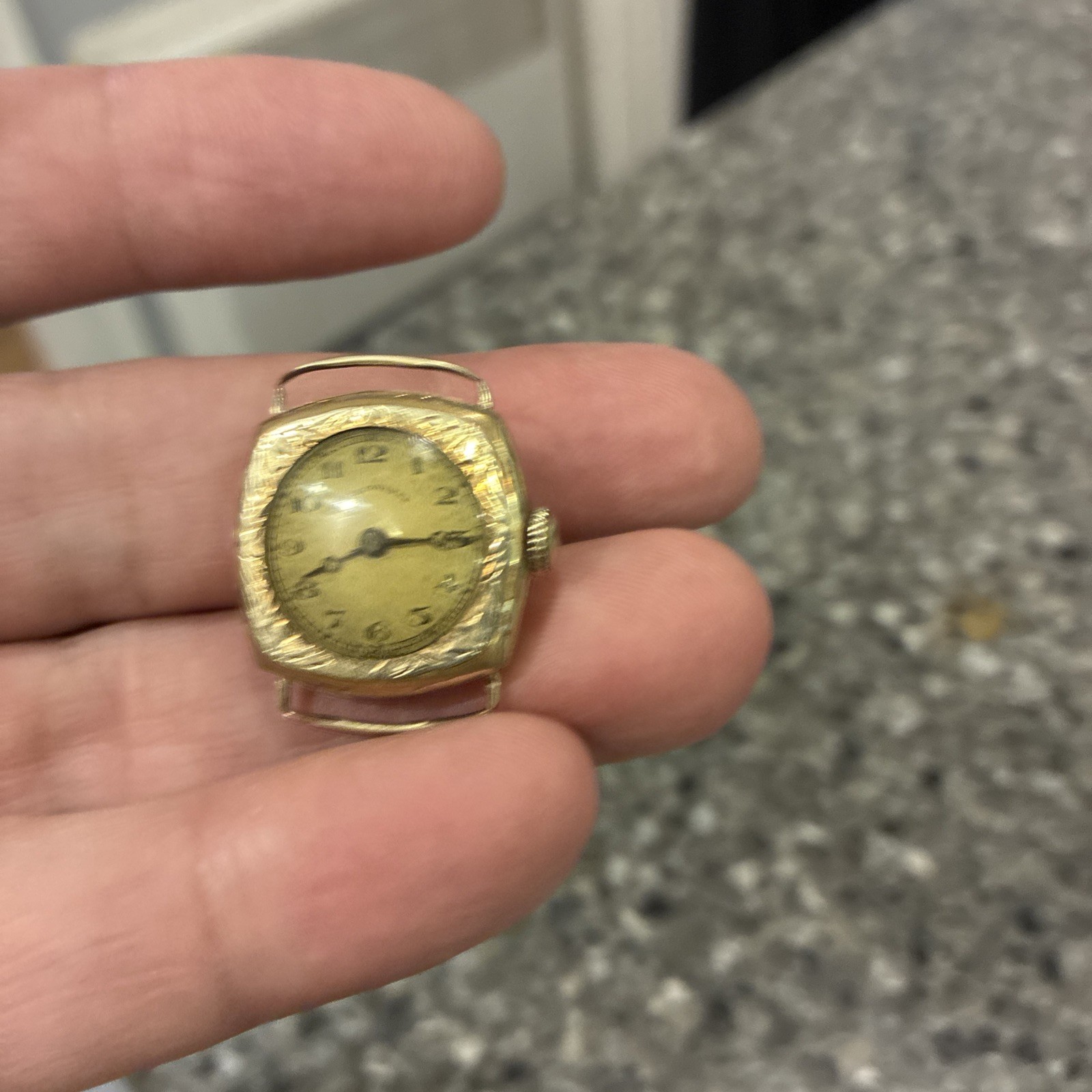 Antique A Lecoultre Manual Wind 14 Kgf 24mm Watch