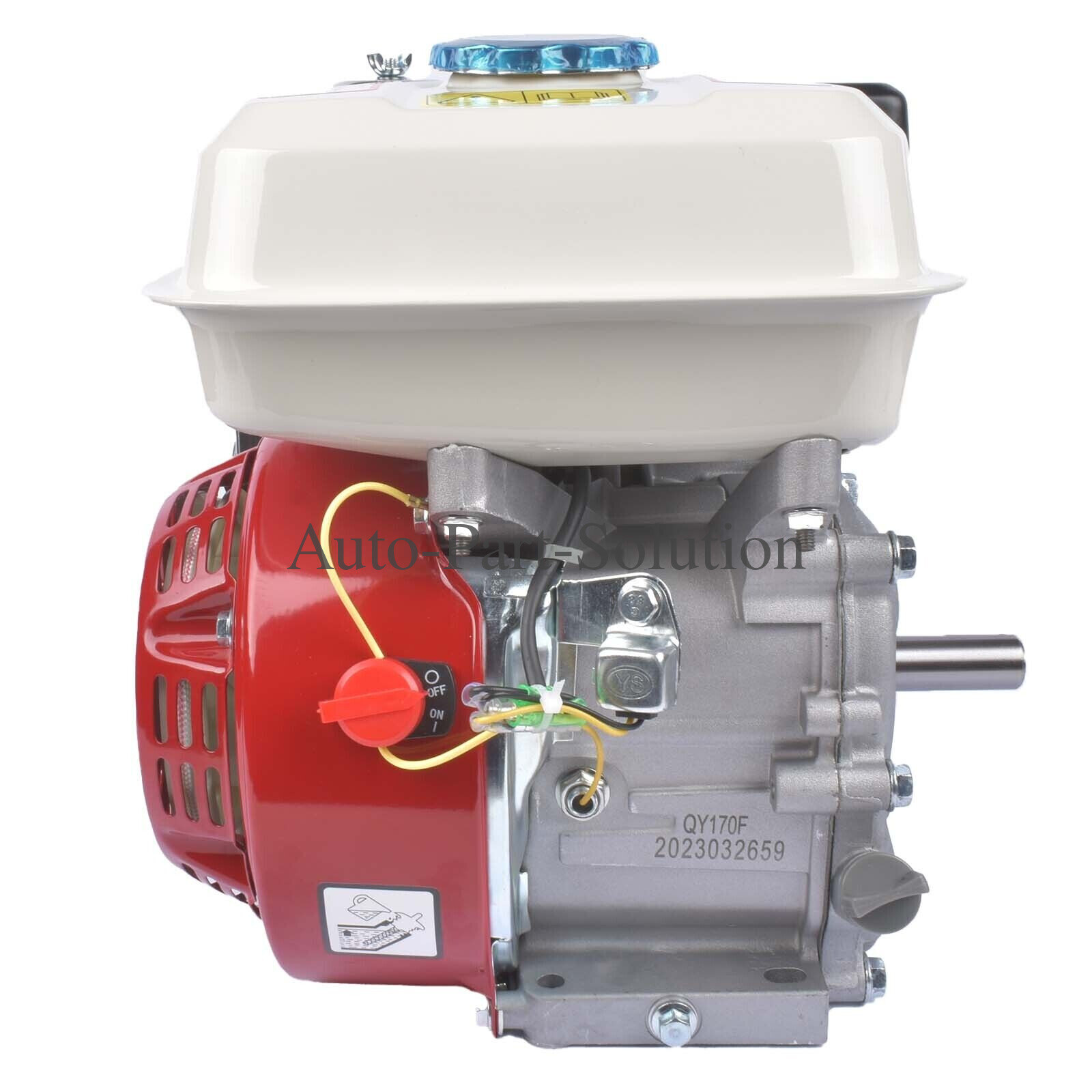 For Honda GX160 6.5HP 160cc 4 - Stroke Gas Engine OHV Air Cooled Single Cylinder