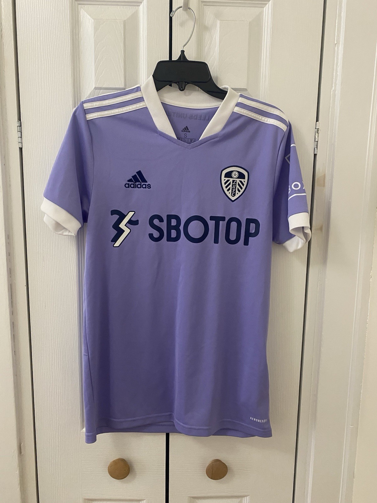 Adidas 2021/22 Leeds United Third Football Jersey Shirt Home Soccer Men Size S