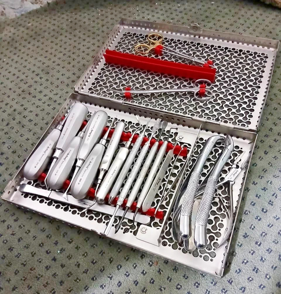 Koerner Style Professional Dental Surgery Kit | Complete Oral Instrument Set Koerner Style Professional Dental Surgery Kit | Complete Oral Instrument Set
