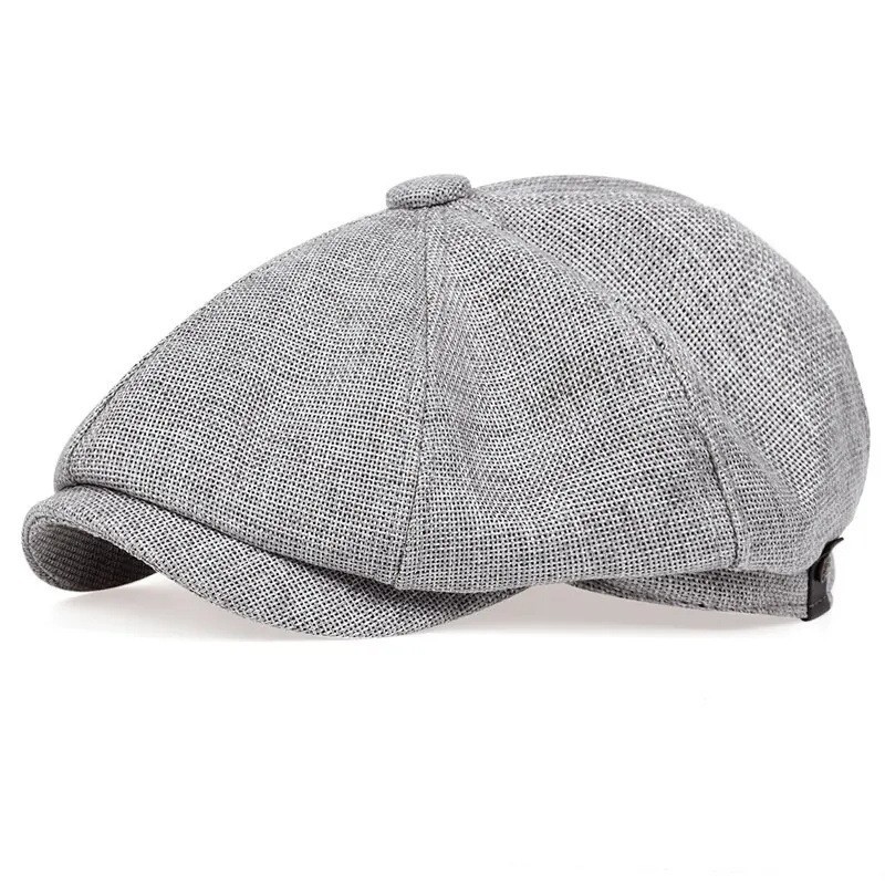 Vintage Newsboy Cap Gatsby Hat 8 Panel Flat Ivy Cabbie Driver Cap for Men Vintage Newsboy Cap Gatsby Hat 8 Panel Flat Ivy Cabbie Driver Cap for Men