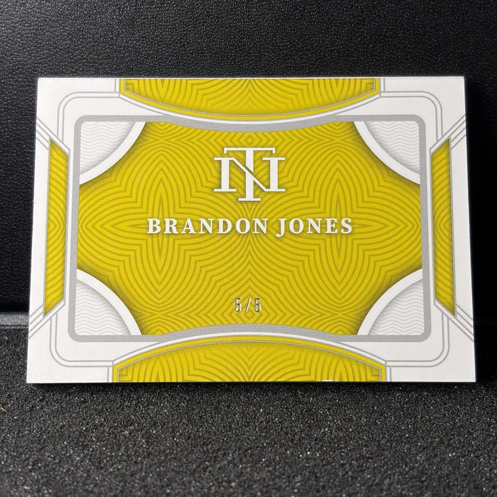 2023 National Treasures Brandon Jones Tire Auto Booklet 5/5 NASCAR