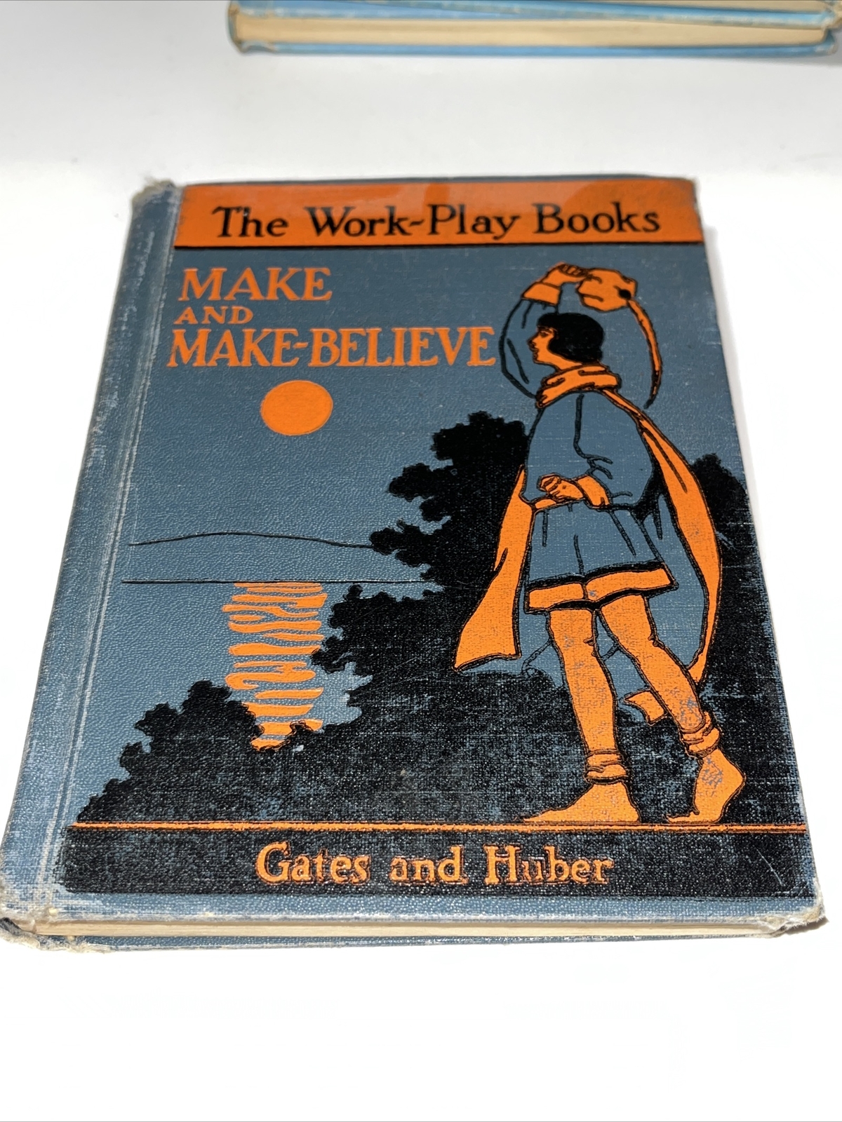 1934 Vintage Gates and Huber Work-Play Books - Make And Make-Believe