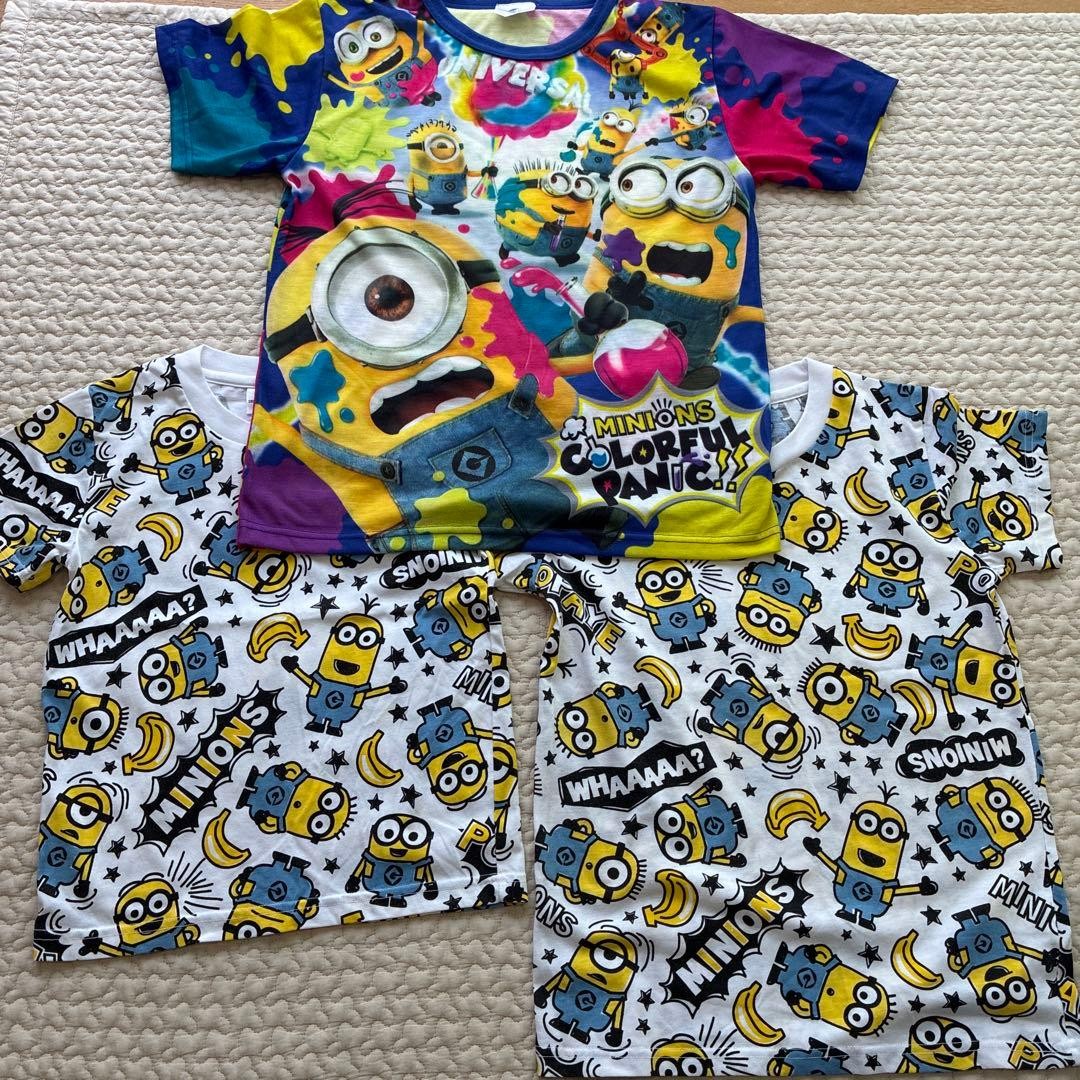 Minions T-shirts set of 3, used once