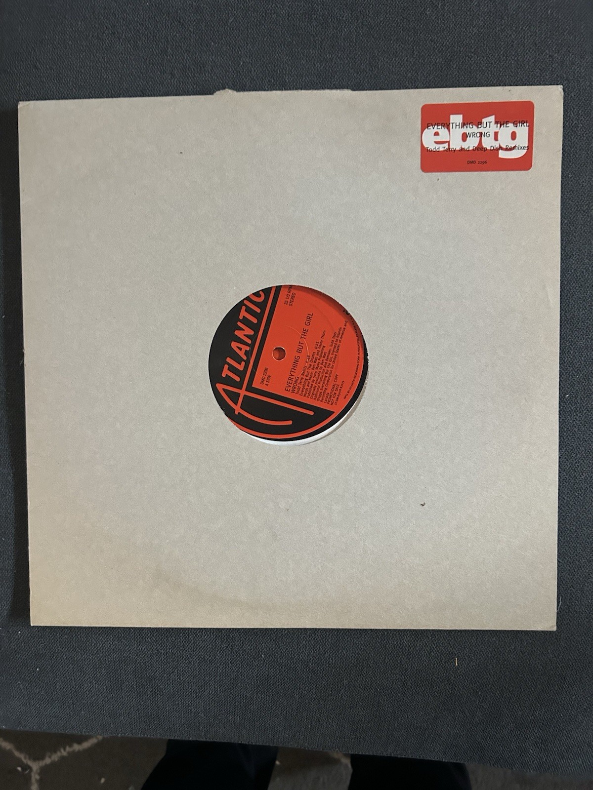 Everything But The Girl Wrong 12 INCH SINGLE - Vinyl - Unused 2xEP Everything But The Girl Wrong 12 INCH SINGLE - Vinyl - Unused 2xEP