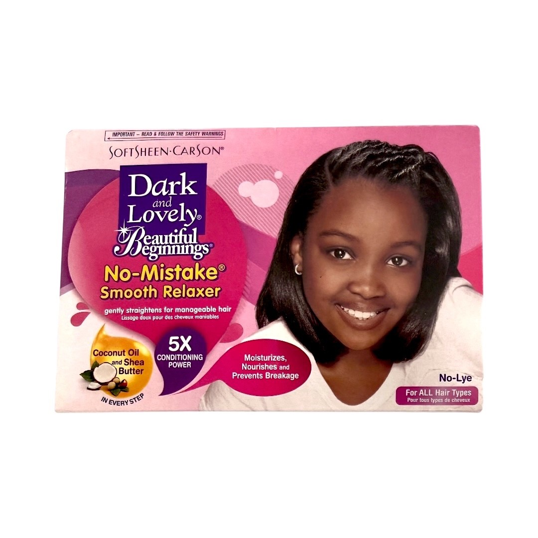 Dark and Lovely Beautiful Beginnings No Mistake Smooth Relaxer for Kids New Dark and Lovely Beautiful Beginnings No Mistake Smooth Relaxer for Kids New