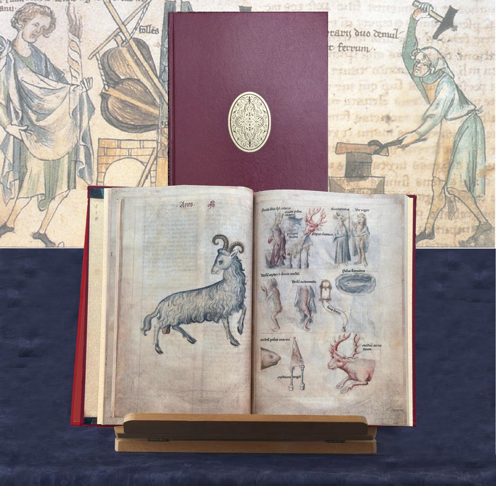 Treatise on Astrology by Albumazar - Liber Astrologiae Leatherbound Facsimile