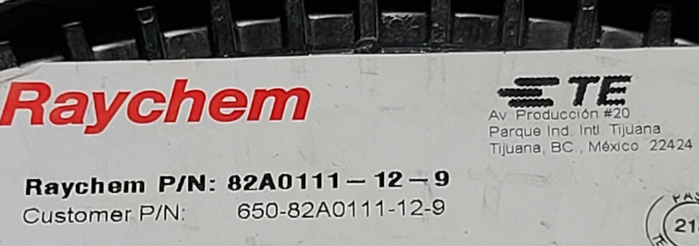 Raychem/TE 82A0111-12-9 #12awg Tinned Copper ETFE Fine Stranded Wire White /25ft