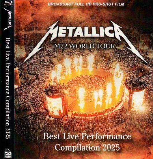 METALLICA / M72 World Tour Best Live Performance Compilation 2025 (1Blu-ray)