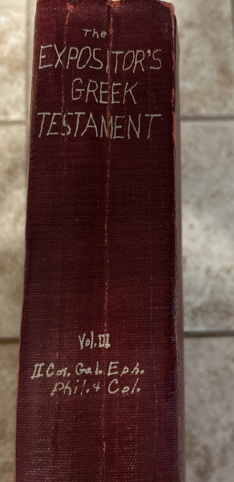 The Expositor’s Greek New Testament-1903