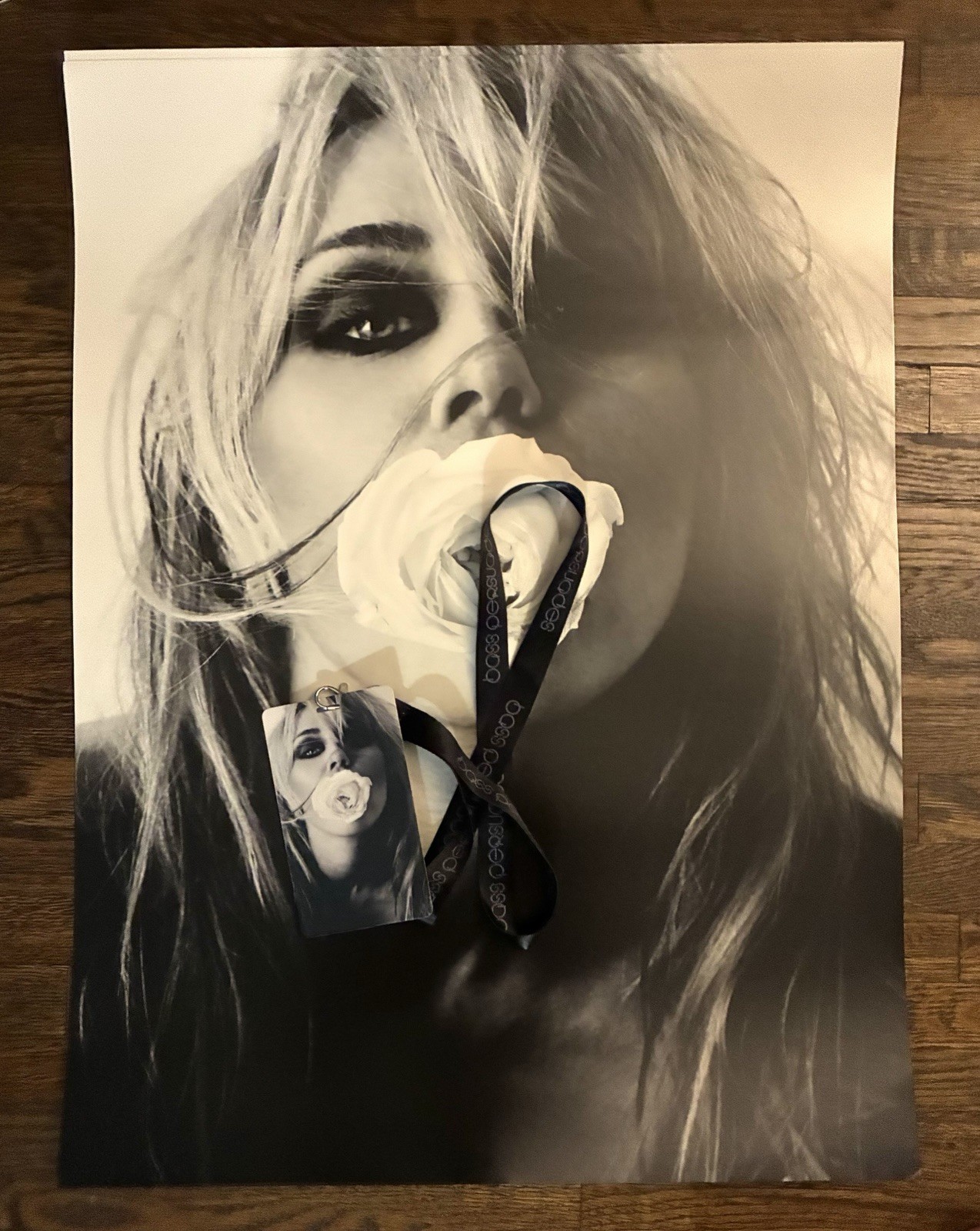 Miley Cyrus - Bass Persuades   **PROMO POSTER/LANYARD**   Listening Party / 2026