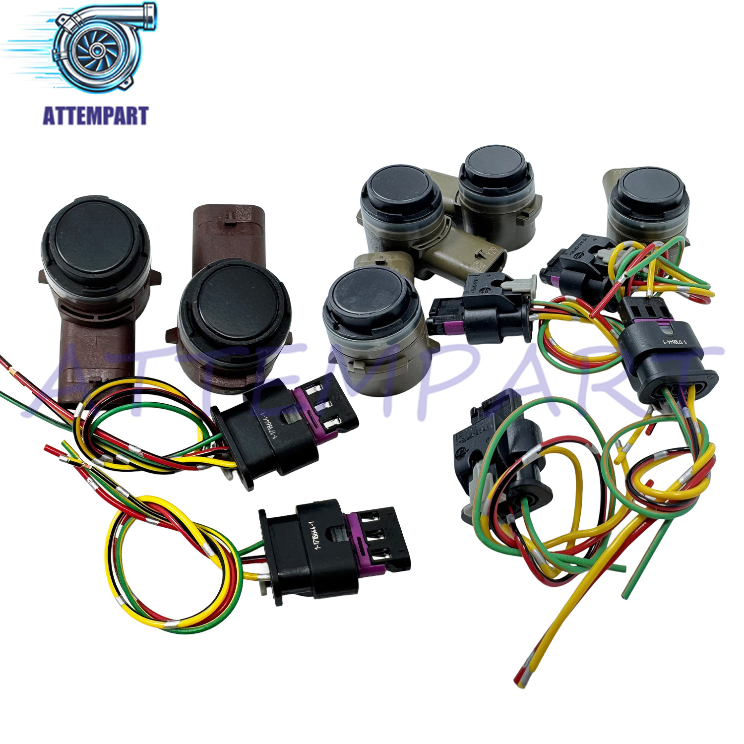 Fits JU5T-15C868-ACW Ford Expedition 2018-21 6Pcs Parking Sensor Set
