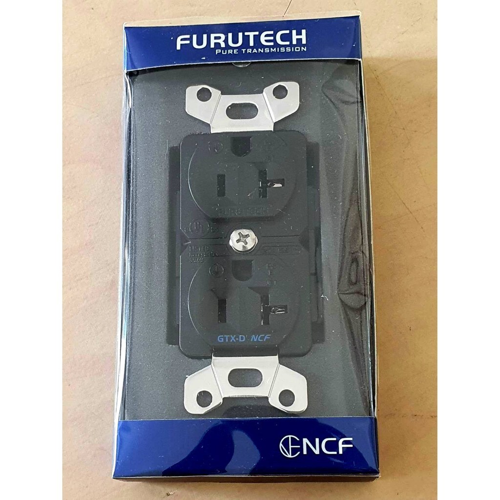 FURUTECH GTX-D NCF (R) High-End Grade Consent Wall Rhodium Plating Tracking New