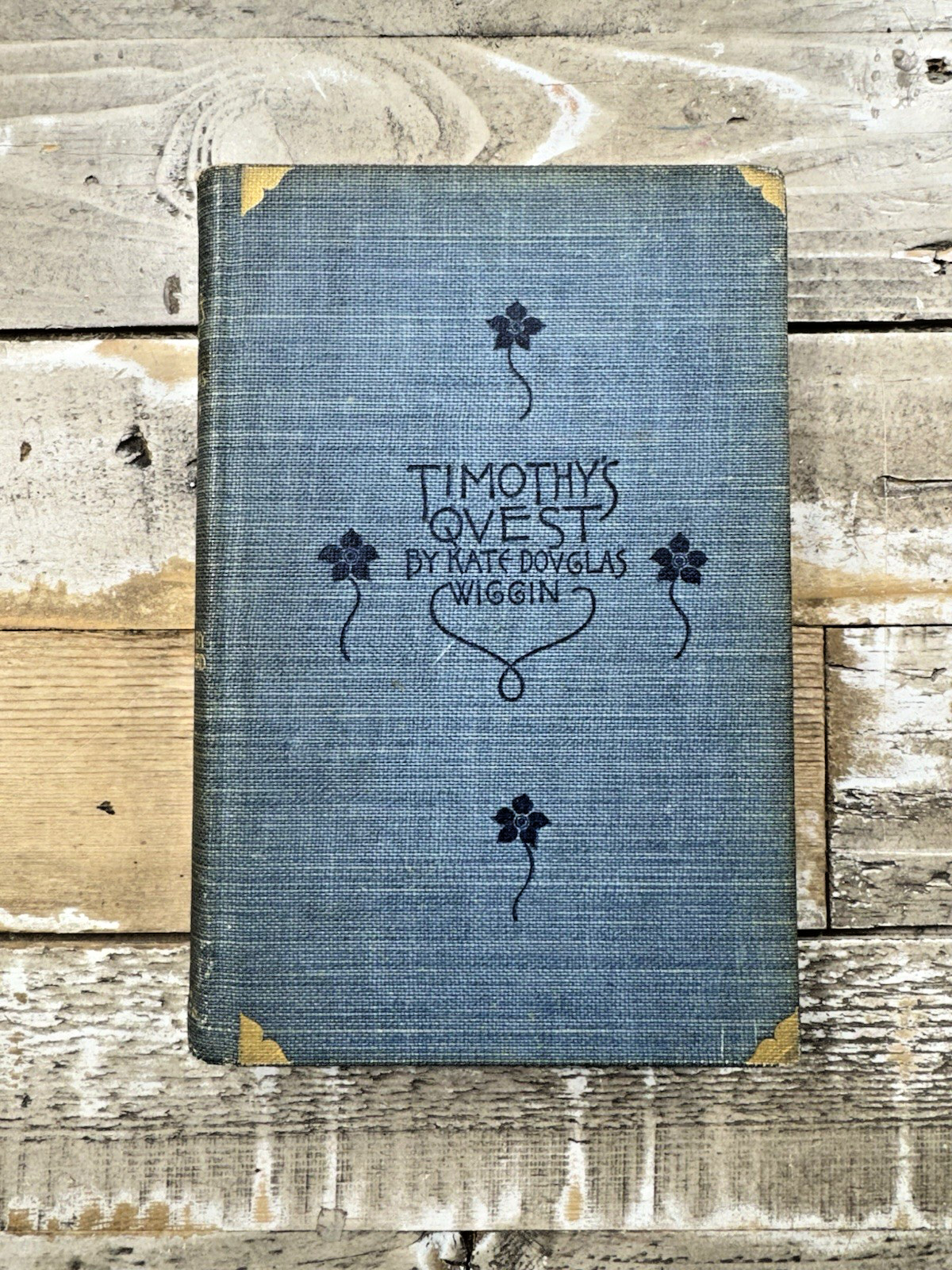 1895 Antique Children\'s Book “Timothy\'s Quest” Kate Douglas Wiggin, SIGNED