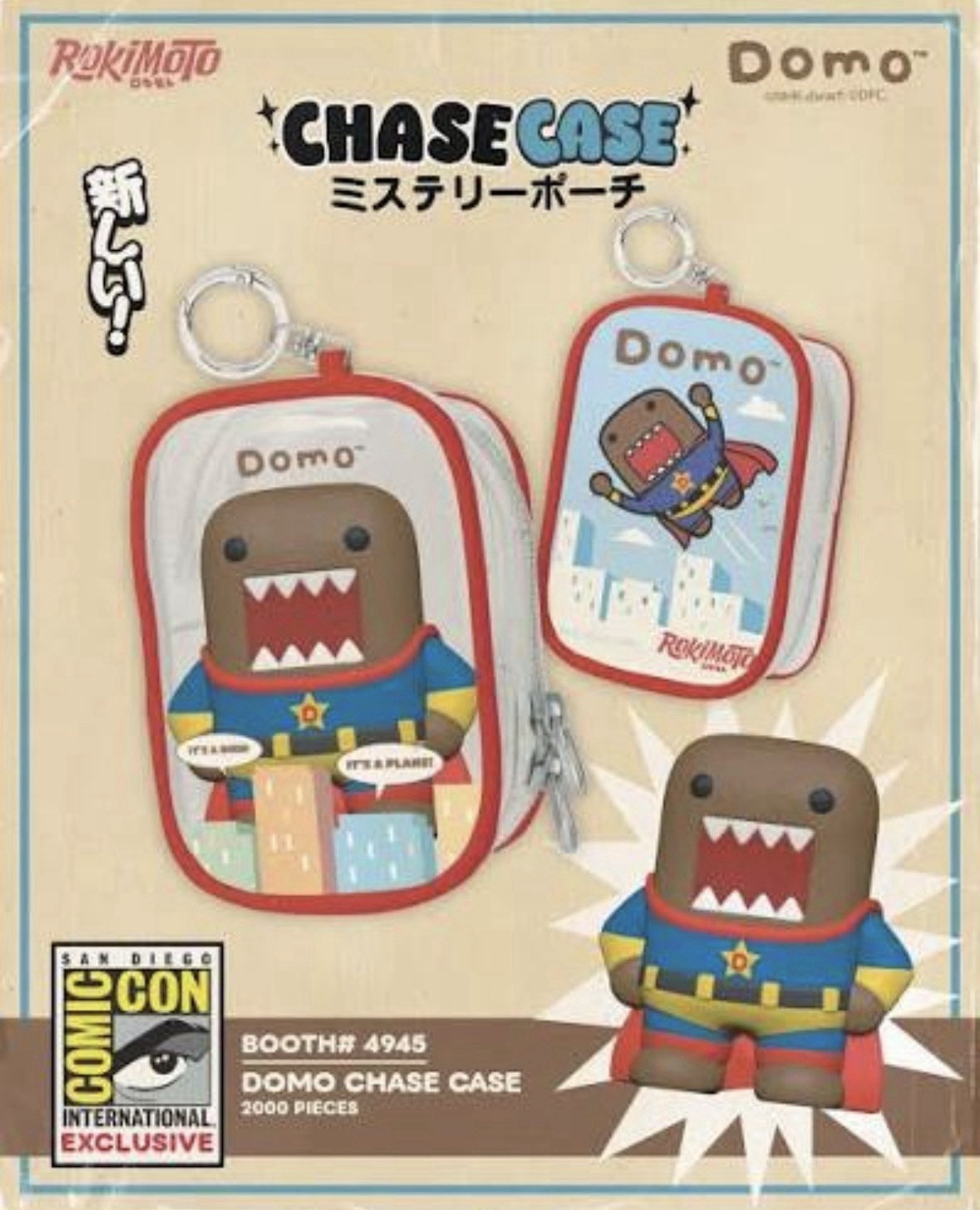 SDCC 2026 Exclusive Super Domo Chase Case Rokimoto LE 2000 IN HAND