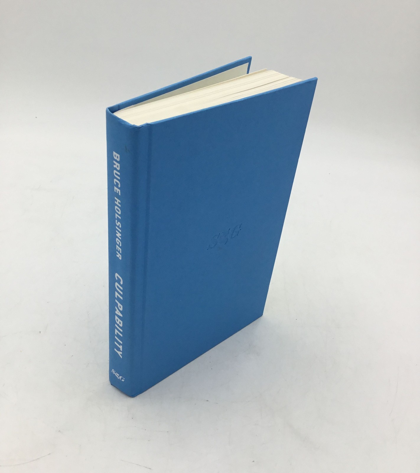 Bruce Holsinger Culpability 2025 First Edition Signed Hardcover Novel