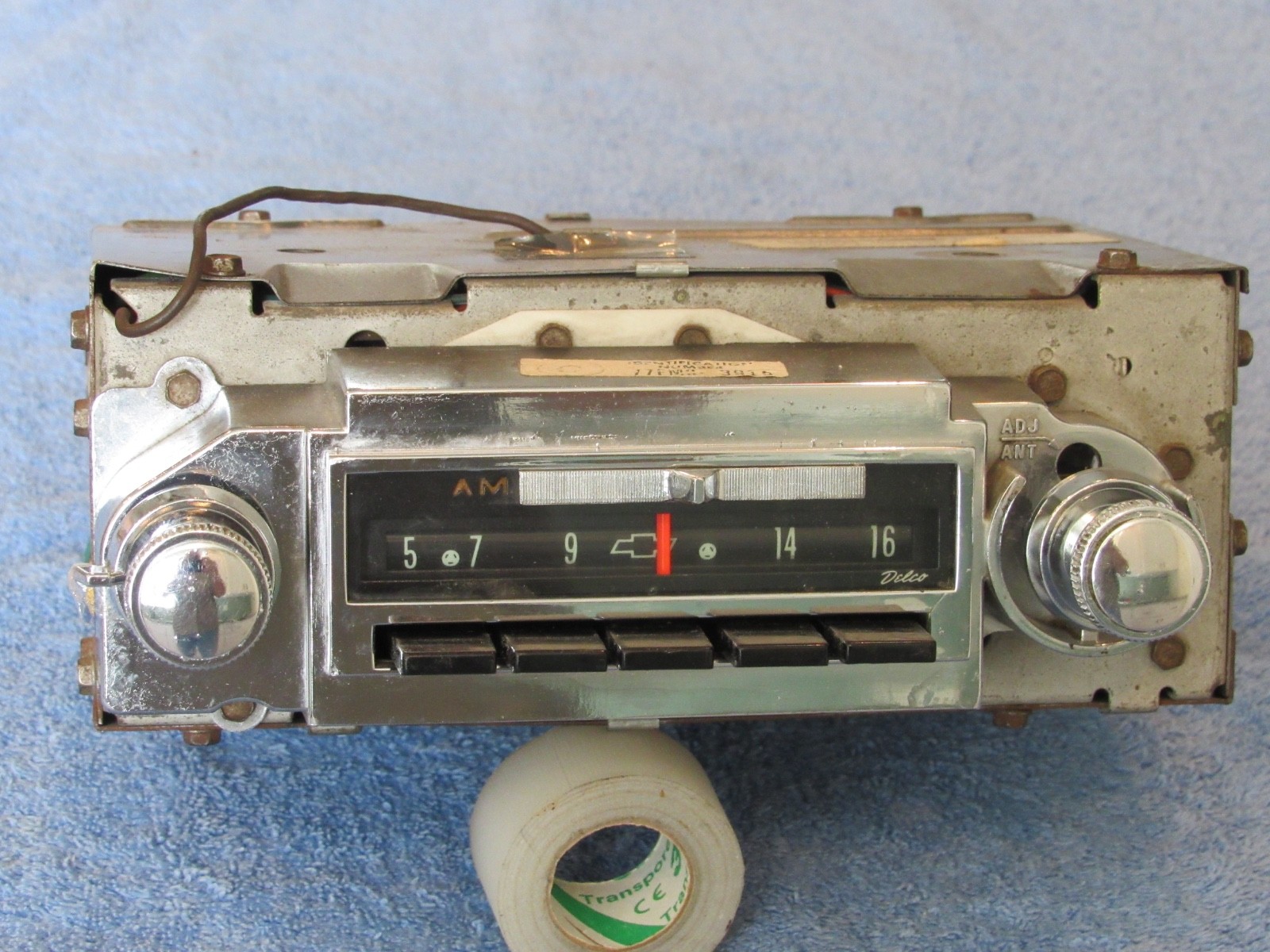 Original 1963-1964 Chevrolet Delco AM/FM Radio Impala SS Bel-Air Biscayne Original 1963-1964 Chevrolet Delco AM/FM Radio Impala SS Bel-Air Biscayne