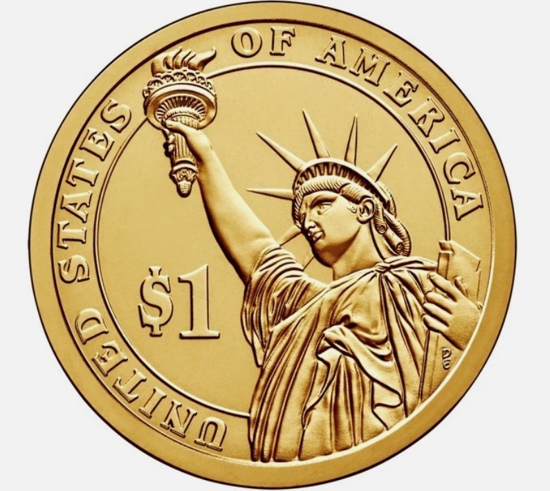 2007 P John Adams Presidential One Dollar Coin U.S. Mint Rolls Money Coins Cents 2007 P John Adams Presidential One Dollar Coin U.S. Mint Rolls Money Coins Cents