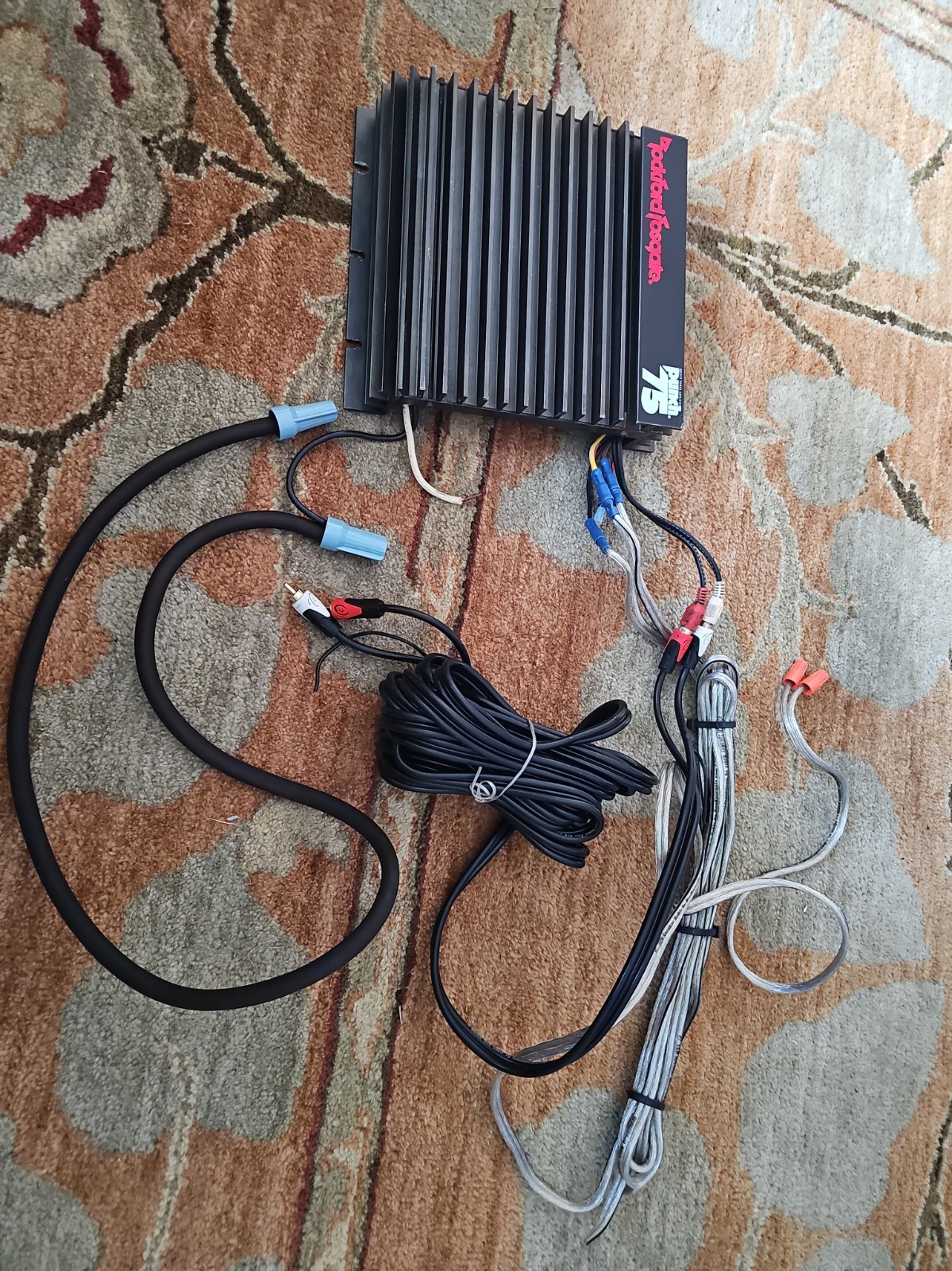 Rockford Fosgate Punch 75 Amp Vintage Old School Tested Made In USA Rockford Fosgate Punch 75 Amp Vintage Old School Tested Made In USA