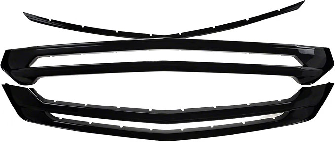 CCI 2018-2019 Chevy Traverse Black Grille Overlay GI480BLK 