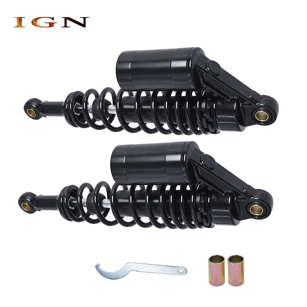 320mm 12.5\'\' Motorcycle Black Pair Rear Shocks Absorbers Suspension For Honda US 320mm 12.5\'\' Motorcycle Black Pair Rear Shocks Absorbers Suspension For Honda US