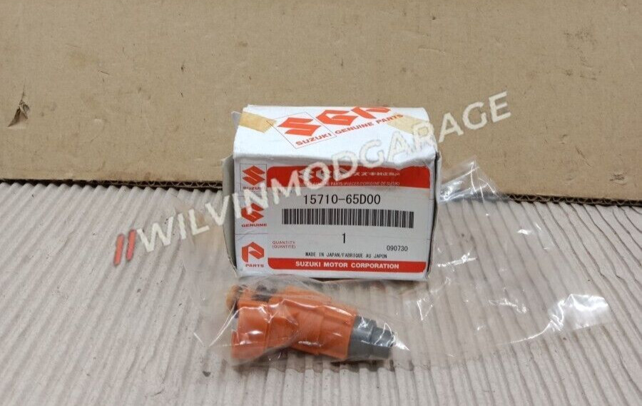 1x Genuine Fuel Injector Assy 1999-2003 Suzuki Vitara 2.0 15710-65D00 Japan OEM