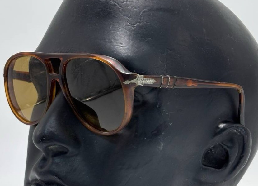 1970's Vintage Persol Ratti 58224/56 Sunglasses Meflecto Tortoise Italy Rare Men