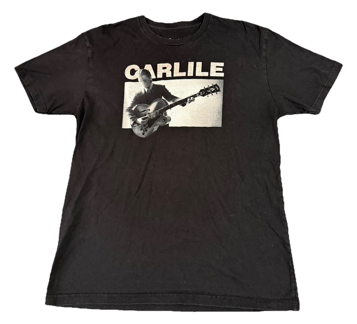 Brandi Carlisle Adult Unisex Carlile Print Black Short Sleeve Crew Neck TShirt L