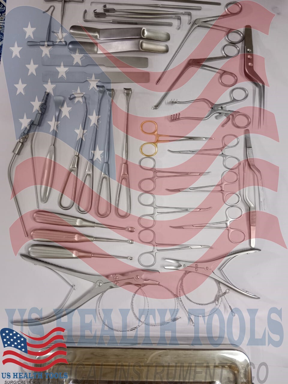 Basic Craniotomy Set 40 Pcs Surgical Instruments Good Quality
