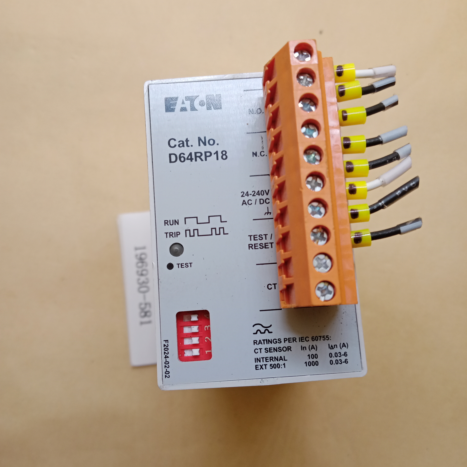 Eaton Monitoring Relay D64RP18