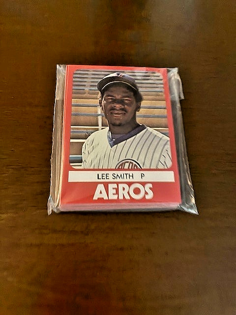 1980 TCMA Witchita Aeros complete Team Set, Lee Smith HOF