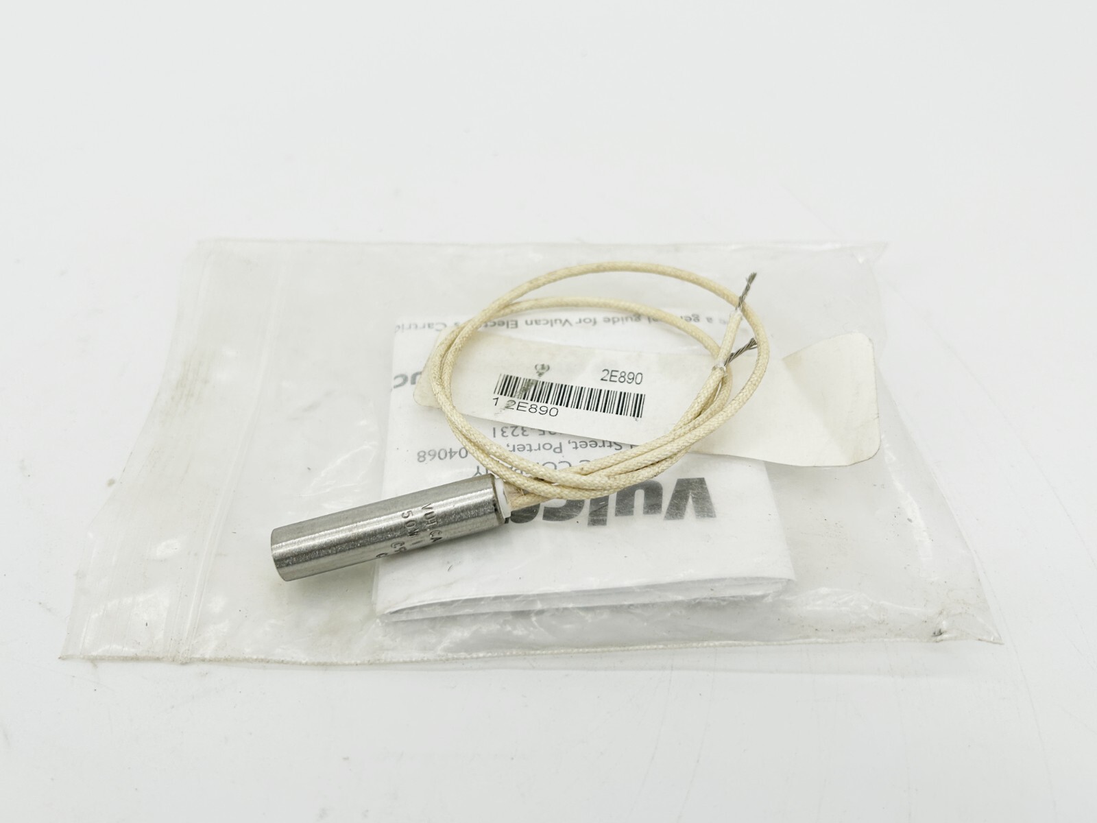 New Vulcan Electric 2E890 Heater Cartridge 50W 120V 3CH1