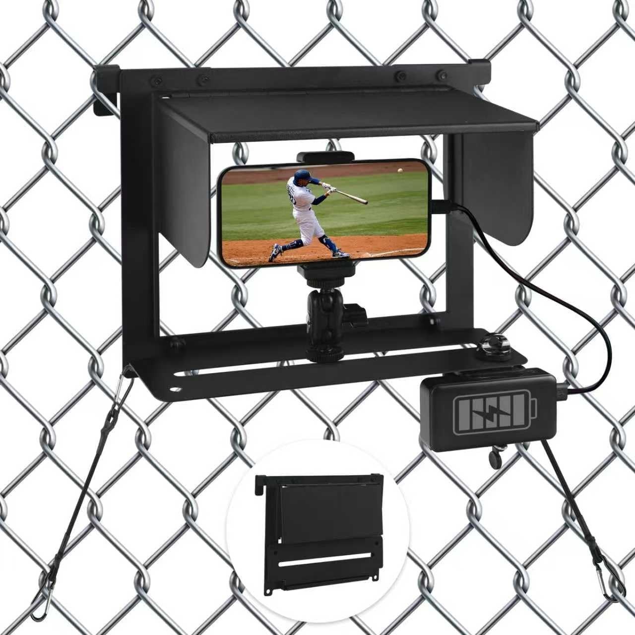 Game Changer Mounting Streaming Kit  Fence Mount for Baseball  Game Changer F...