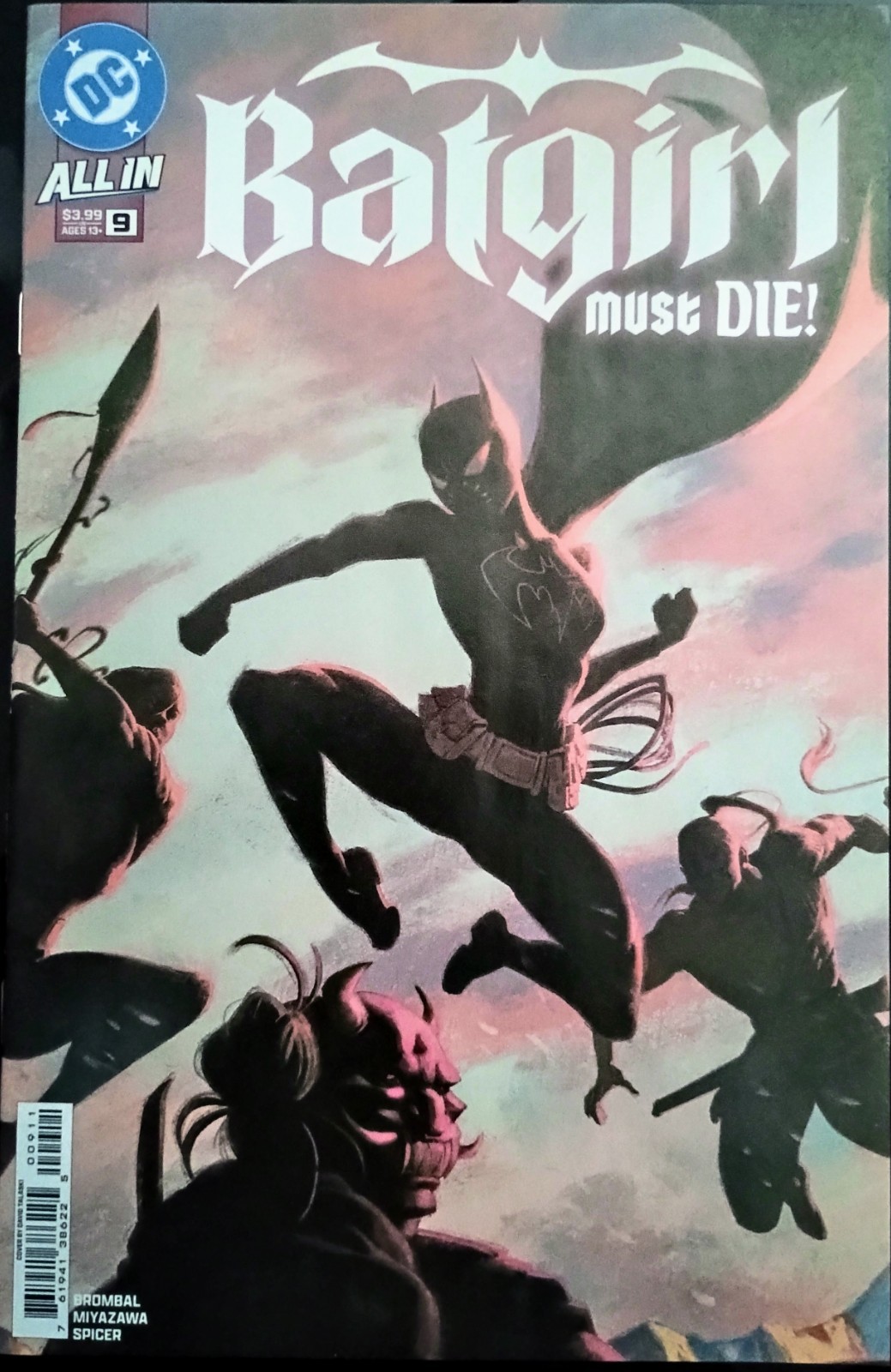 BATGIRL #9 (2025) Talaski Cover A DC Comics Cain Nightwing Robin HTF C7