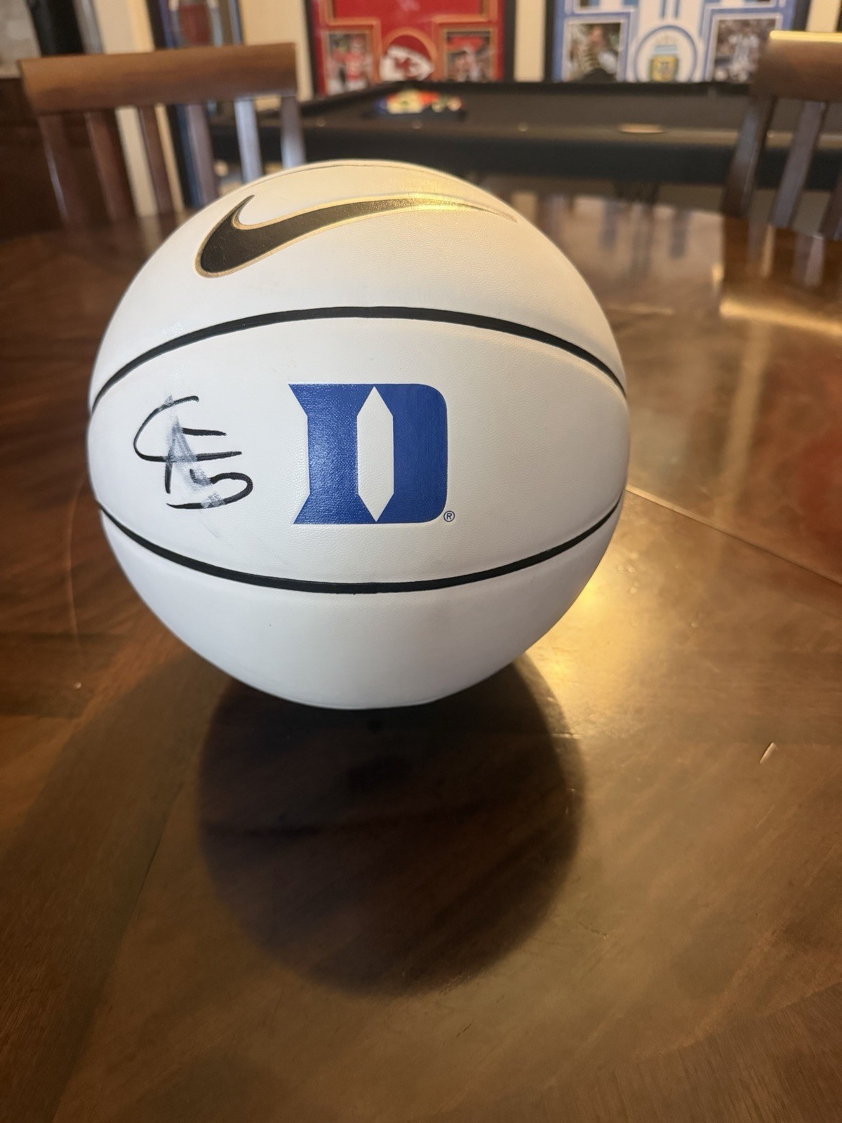 Cooper Flagg Signed Duke Basketball Fanatics Authentic Autographed Blue Devils