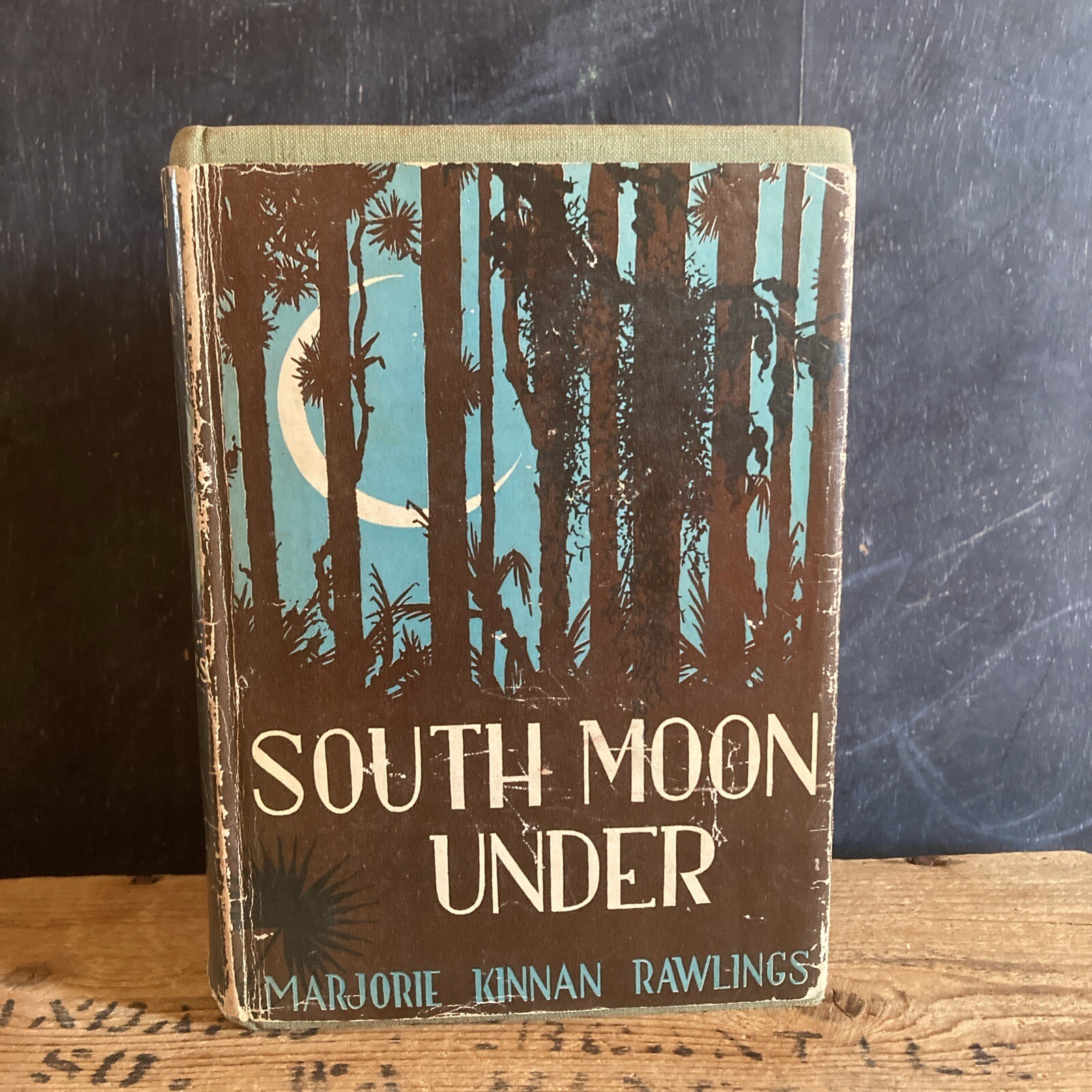 South Moon Under Marjorie Kinnan Rawlings 1933 First Edition (with Scribner\'s A)