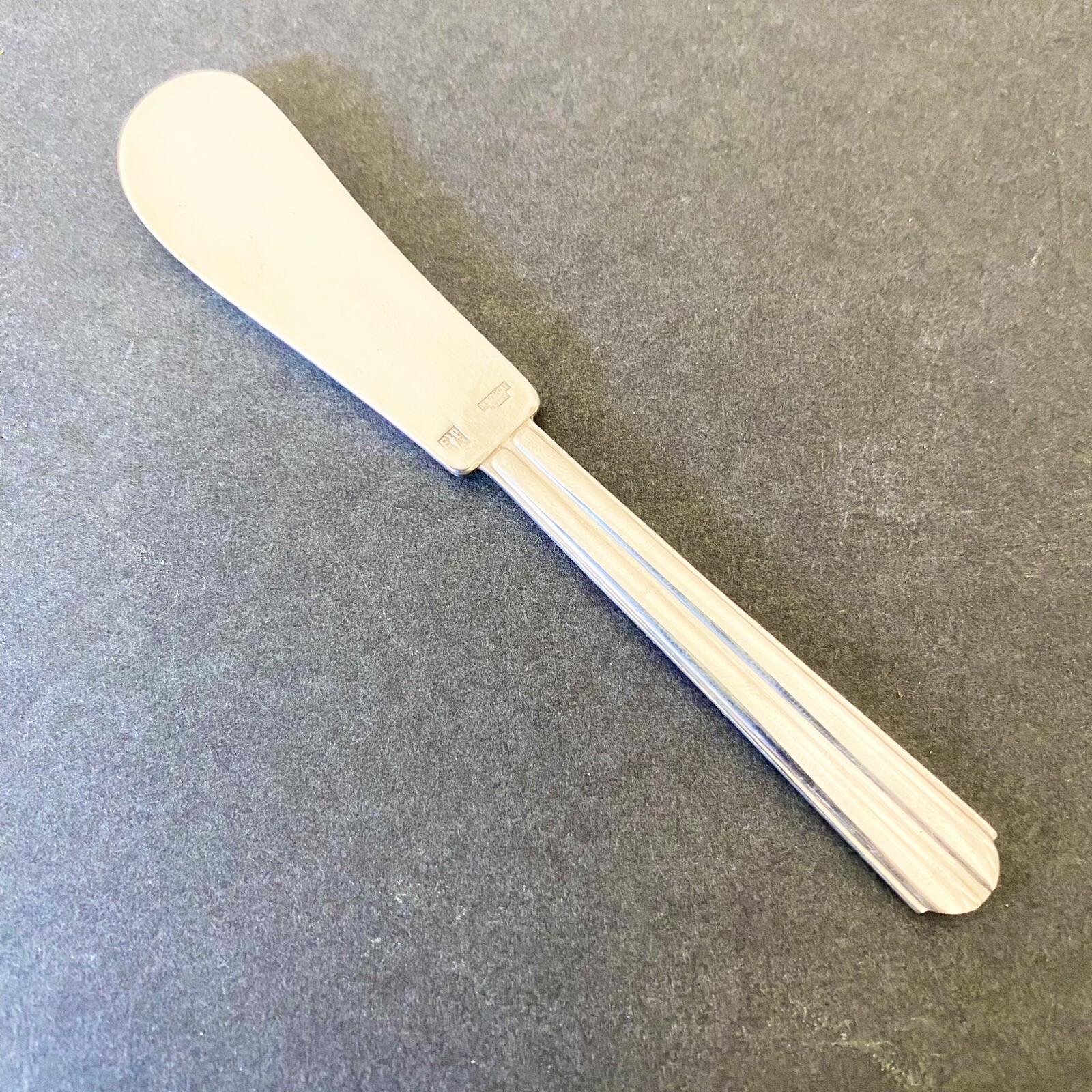 Vintage Puiforcat France CHANTACO Butter Spreader Silverplate Art Deco Vintage Puiforcat France CHANTACO Butter Spreader Silverplate Art Deco
