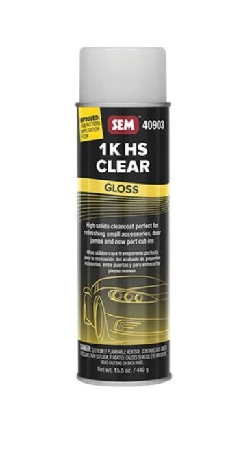 SEM 40903, 1K HS Gloss Clear SEM 40903, 1K HS Gloss Clear